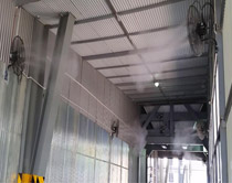 正方控股集團噴霧降溫系統(tǒng)交付使用